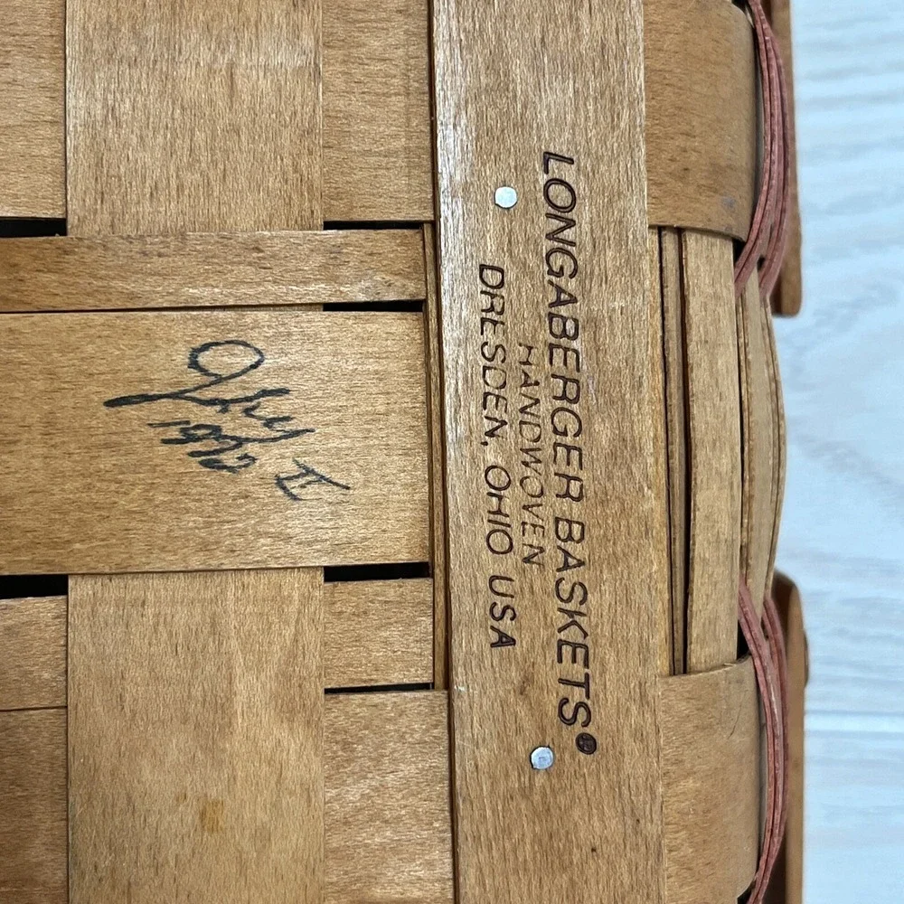 Longaberger Basket Double Swing Handle 10